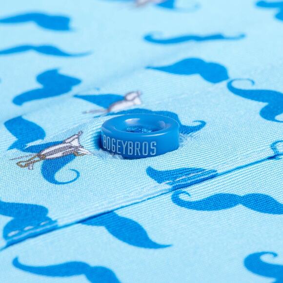 Bogey Bros Golf Co - Mustache Ride - Polo - Picture 5 of 6